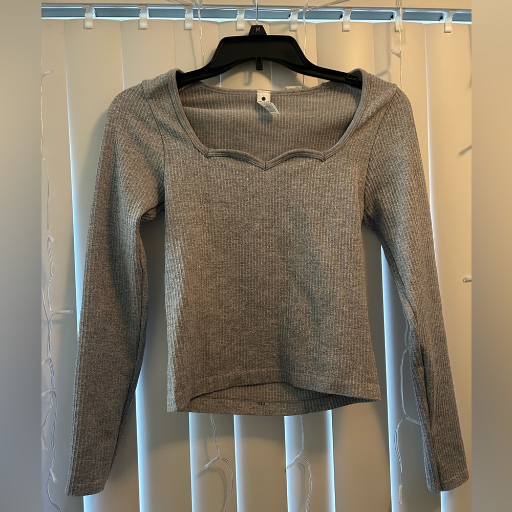 Yogalicious Ribbed Long Sleeve Top